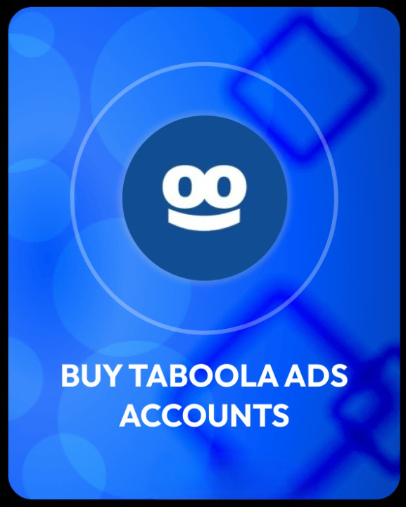 Buy Taboola Ads accounts
