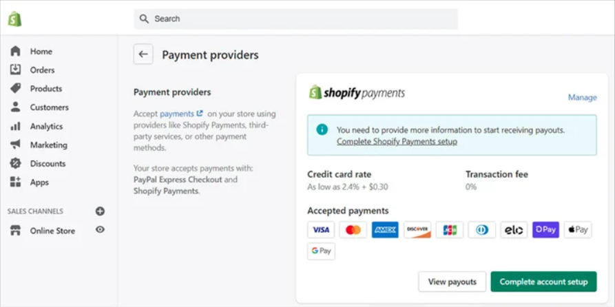 Buy Verified Shopify Payment Account